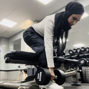 Romana at Fox Hollies gym.