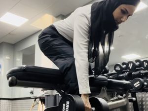 Supporting image for story: The Fox Hollies hijabi fitness trainer who’s inspiring women to achieve