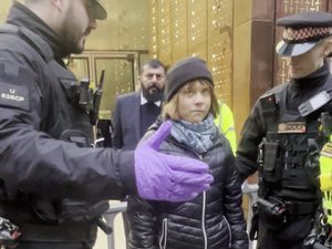 Supporting image for story: Greta Thunberg arrested at protest supporting Palestine Action hunger strikers