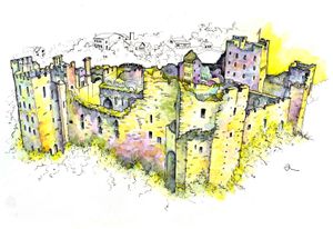  Ludlow Castle is steeped in centuries of history
