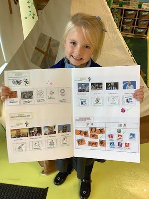 Hands-on learning at Lift Four Dwellings Primary's nursery