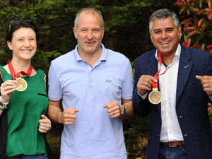 Supporting image for story: Marathon pair making dreams come true after raising £12k