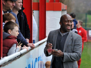 Supporting image for story: Darren Moore back with West Brom legends at charity match - GALLERY