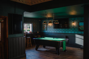 The interior of the Merry Boys Inn