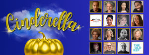The cast and creative team of Cinderella at The Old Rep Theatre