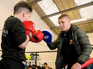 Supporting image for story: Champ opens Shifnal boxing club