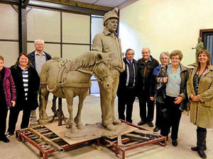 Supporting image for story: Seven-foot bronze statue will honour Staffordshire's mining heritage