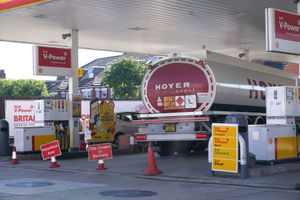 A shortage of lorry drivers has affected the delivery of fuel to forecourts