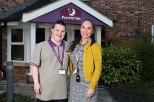 James and general manger Karen