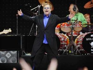 Supporting image for story: Rocket Man lands in Shrewsbury