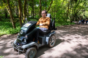 Supporting image for story: Wyre Forest expands accessibility with new all-terrain mobility scooter