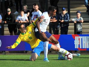 Supporting image for story: Hundreds turn out to cheer on Young Lions at Hednesford Town - with PICTURES