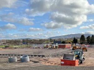 Supporting image for story: Work under way on ambitious sports facility near Telford  