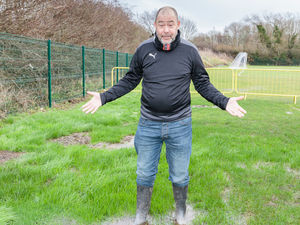 Supporting image for story: Fears for football club threatened by water leak
