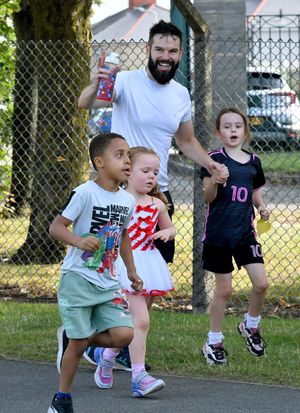 It is the tenth anniversary of the Wednesfield Junior Park Run which not only attracts youngsters but grown up members of their family as well.