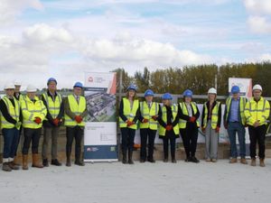 Supporting image for story: Construction milestone for Staffordshire’s first all-through school