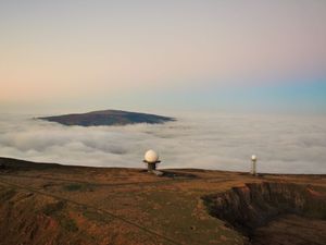 Supporting image for story: Landmark 'golf ball' at south Shropshire radar station to be replaced and relocated after plans approved