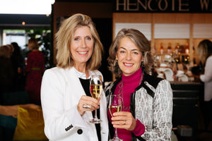 The Red Cross Committee for Shropshire host a fashion lunch at Hencote in Shrewsbury. In Picture L>R: Terri Heaney and Joe Lonergan