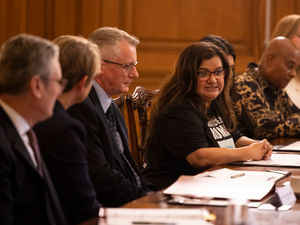 Supporting image for story: 'Prevent these senseless deaths': Mother of murdered Wolverhampton schoolboy Ronan Kanda reacts to government anti knife crime summit at Downing Street