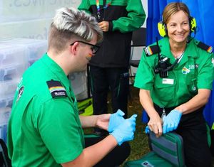 St John Ambulance volunteers will be on hand to demonstrate vital first-aid skills as part of Restart a Heart Day 2025
