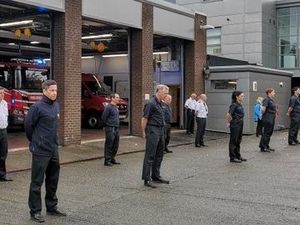 Supporting image for story: Coronavirus: Shropshire and Mid Wales pay tribute to fallen key workers with minute's silence