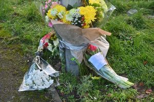 Burcot Avenue is becoming a shrine for the killed man