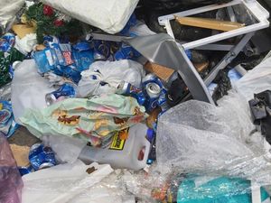 Supporting image for story: Fly-tippers blamed for recycling going to waste