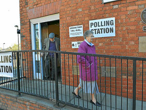 Supporting image for story: Tories and Lib Dems braced for losses as voters make way to polls