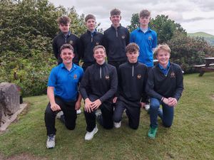 The under-18s who took on Worcestershire at Church Stretton