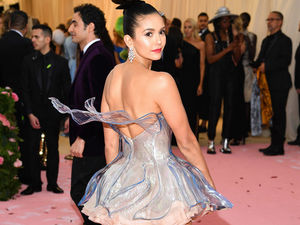 Supporting image for story: Telford firm decks out Met Gala’s ice queen Nina Dobrev
