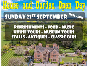 Supporting image for story: Ludstone Hall House and Garden Open Day - Sunday 21st September 2025