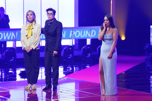 Sienna with Mel and Sue on Win Win with People's Postcode Lottery. Photo: Hello Dolly