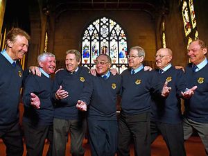 Supporting image for story: WATCH: Male voice choir prepares to raise the roof