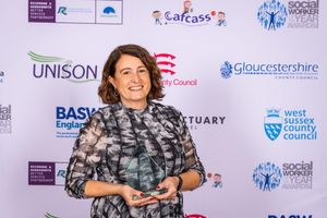 Supporting image for story: Shropshire social worker crowned ‘Team Leader of the Year’ at national awards