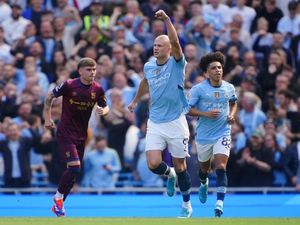 Supporting image for story: Erling Haaland grabs another hat-trick as Manchester City breeze past Ipswich