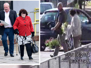 Supporting image for story: Watch the married couple who claimed £64,000 disability benefits caught running their florist business with ease