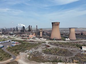 British Steel site in Scunthorpe