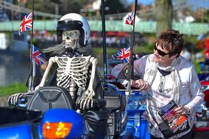 Andrea Bucknall travelled all the way down from Blackpool