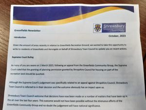 The newsletter sent to residents