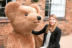 Sarah Holmes, Managing Director of Merrythought, who will also be speaking at Shropshire Business Conversation