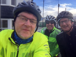 Supporting image for story: Cycle expedition for hospice