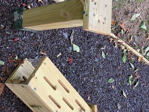 Supporting image for story: Vandals strike at special school memorial garden dedicated to ill children