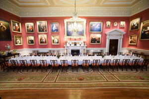 Weston Park's renovated dining room