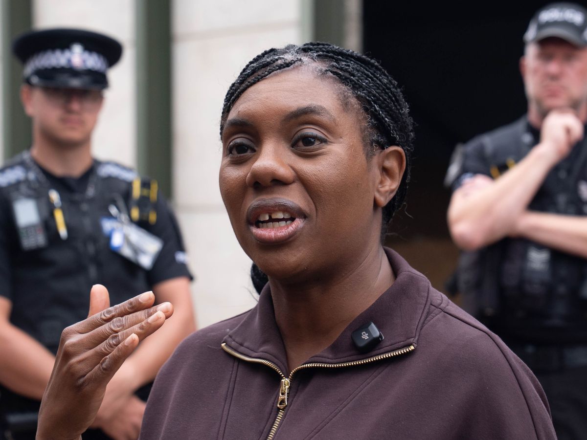 Farage &lsquo;copying our homework&rsquo; with immigration plans, Badenoch says