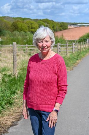 Local Eileen Thompson, 77, lived in the village 6 years.