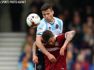 Supporting image for story: Shrewsbury Town goal hero Mat Sadler pleased to make amends for Cobblers opener