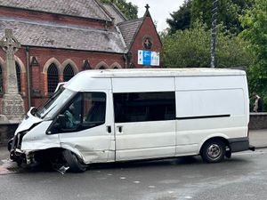 Supporting image for story: Driver tasered after stolen van crashes into 'innocent member of the public' during police chase