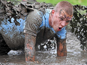 Supporting image for story: Muddy good fun as runners get filthy at Shropshire Mud Run - with video and pictures