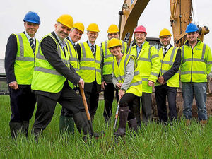 Supporting image for story: Work begins on Harper Adams University's £750,000 dairy unit