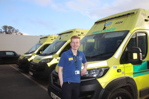 Volunteer of the Year Award - Ethan Holmes from A&E at RSH